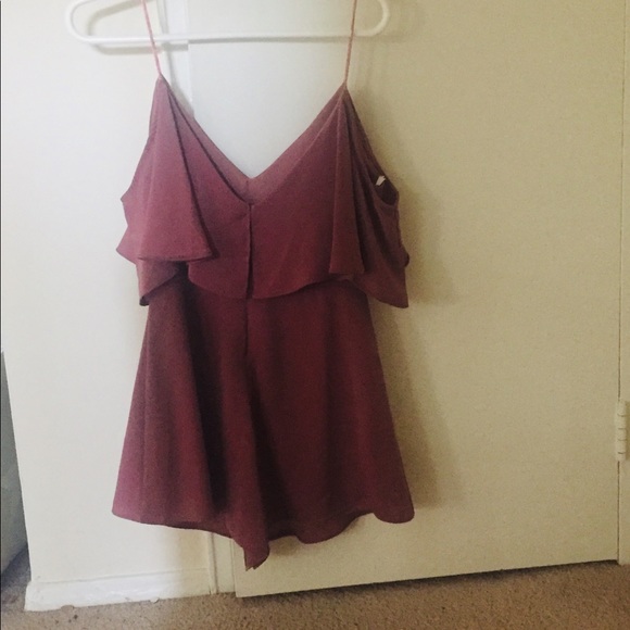 Lulus Dressy Dark Pink Romper - Picture 4 of 4